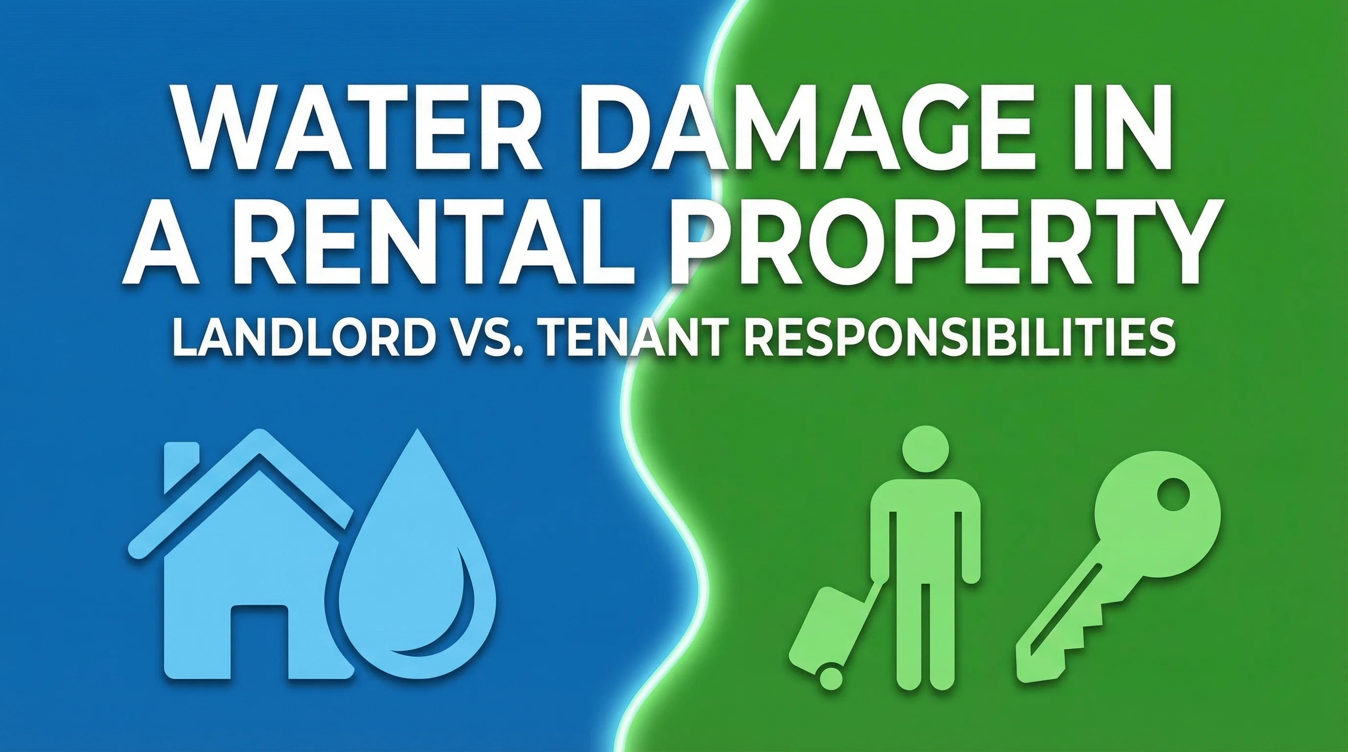 Water Damage in a Rental Property: Landlord vs. Tenant Responsibilities