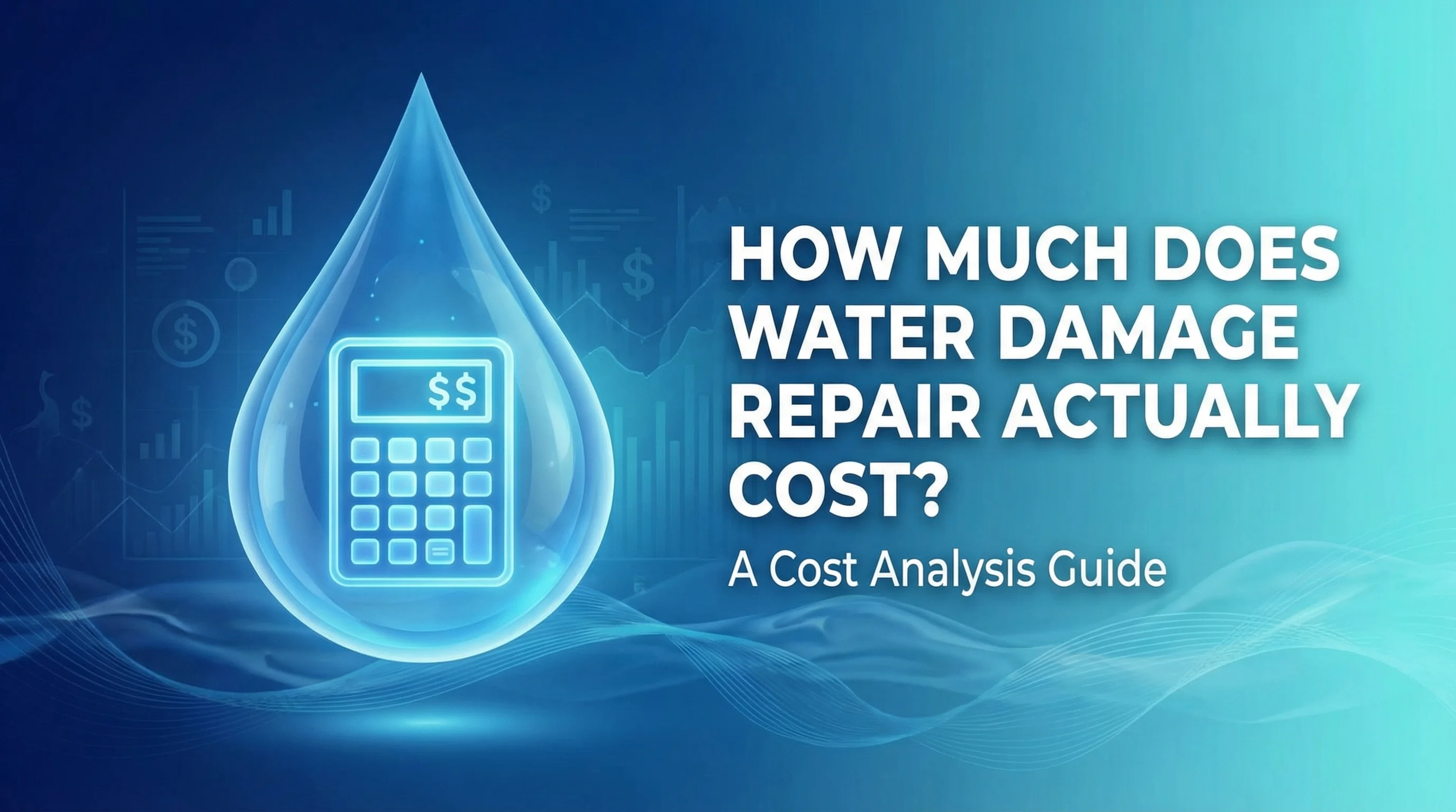 How Much Does Water Damage Repair Actually Cost?