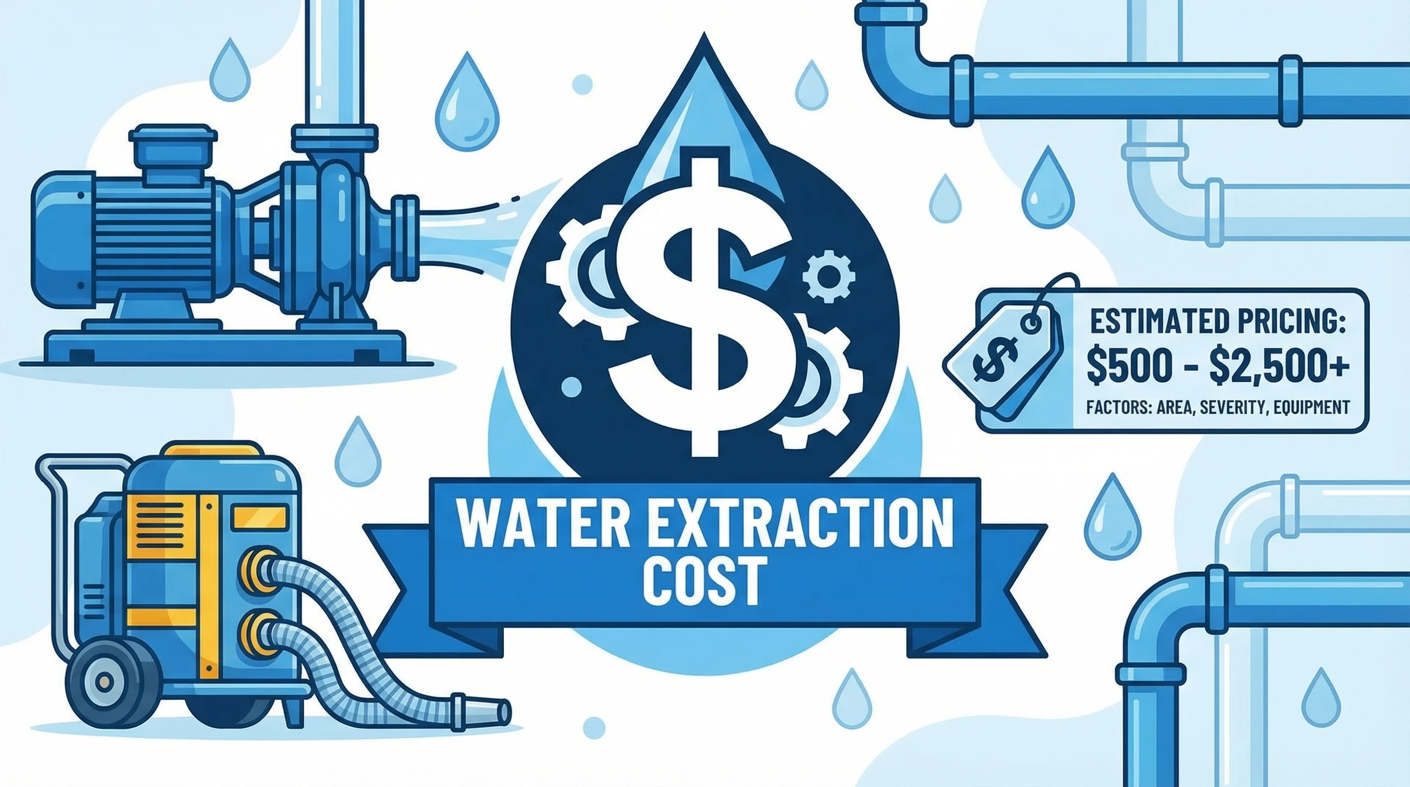 Water Extraction Cost: Pricing by Severity and Square Footage