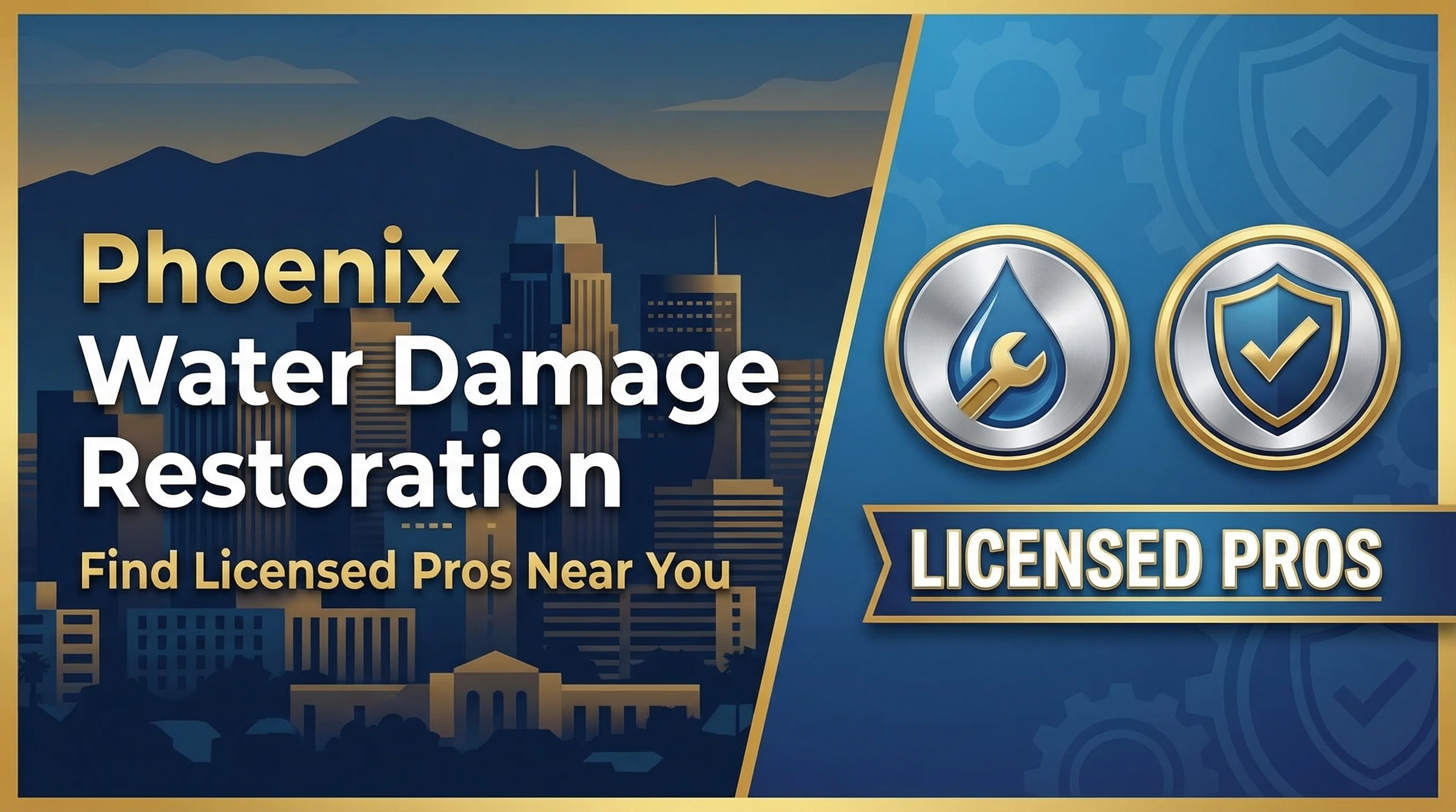 Phoenix Water Damage Restoration: Find Licensed Pros Near You