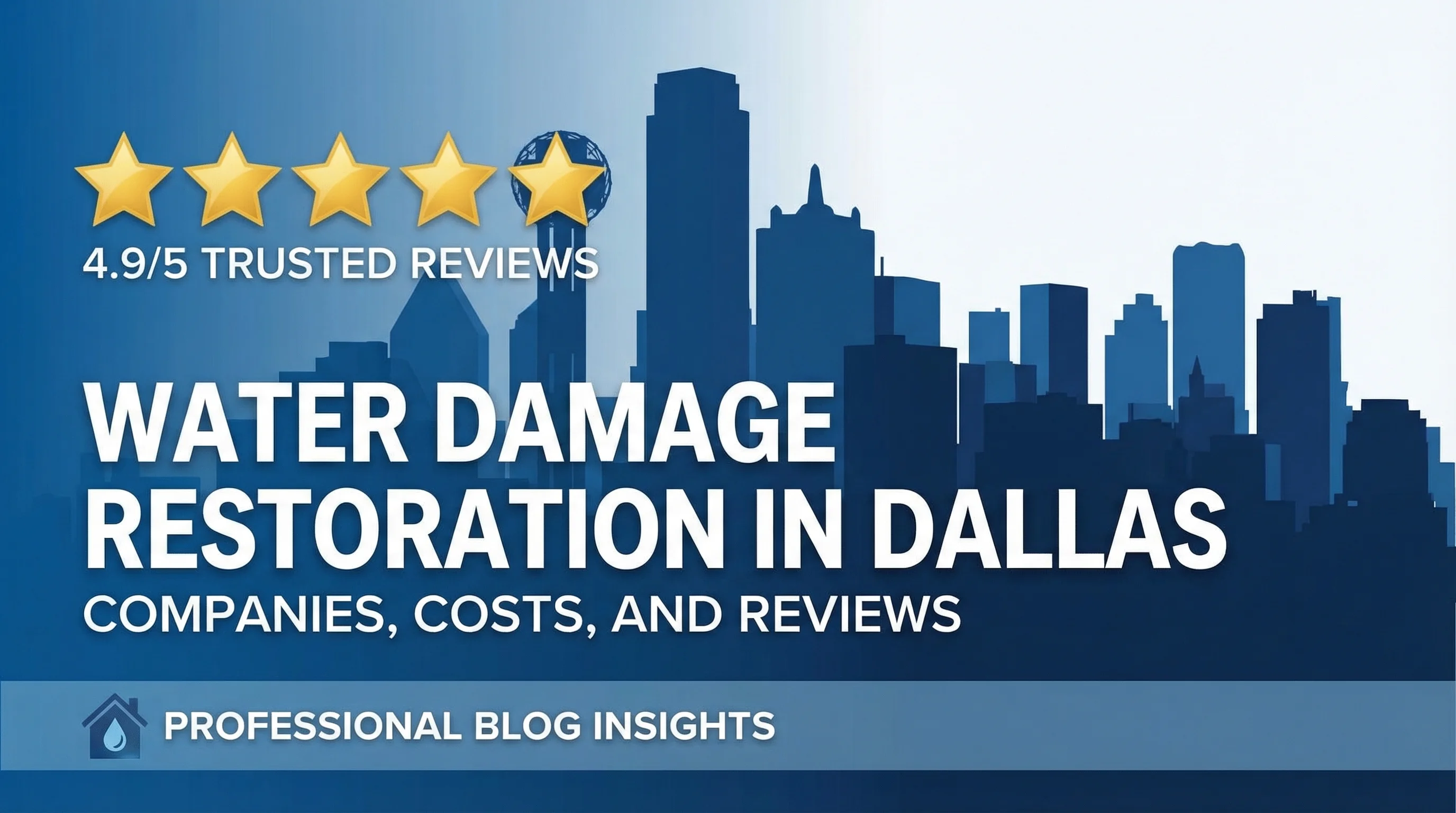Water Damage Restoration in Dallas: Companies, Costs, and Reviews