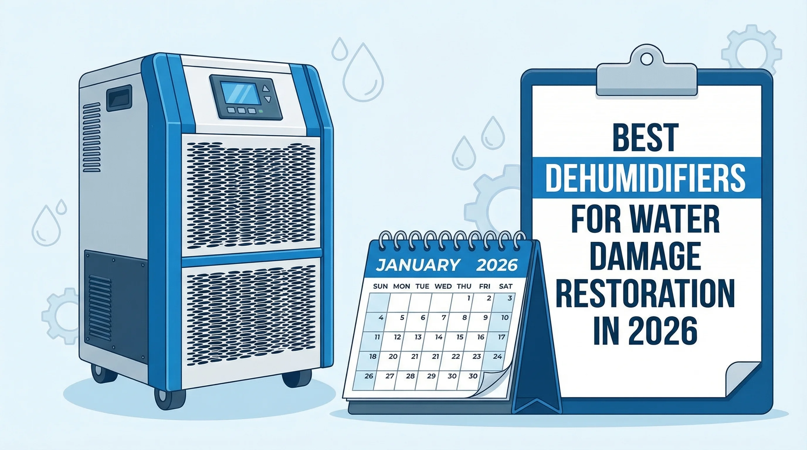 Best Dehumidifiers for Water Damage Restoration in 2026