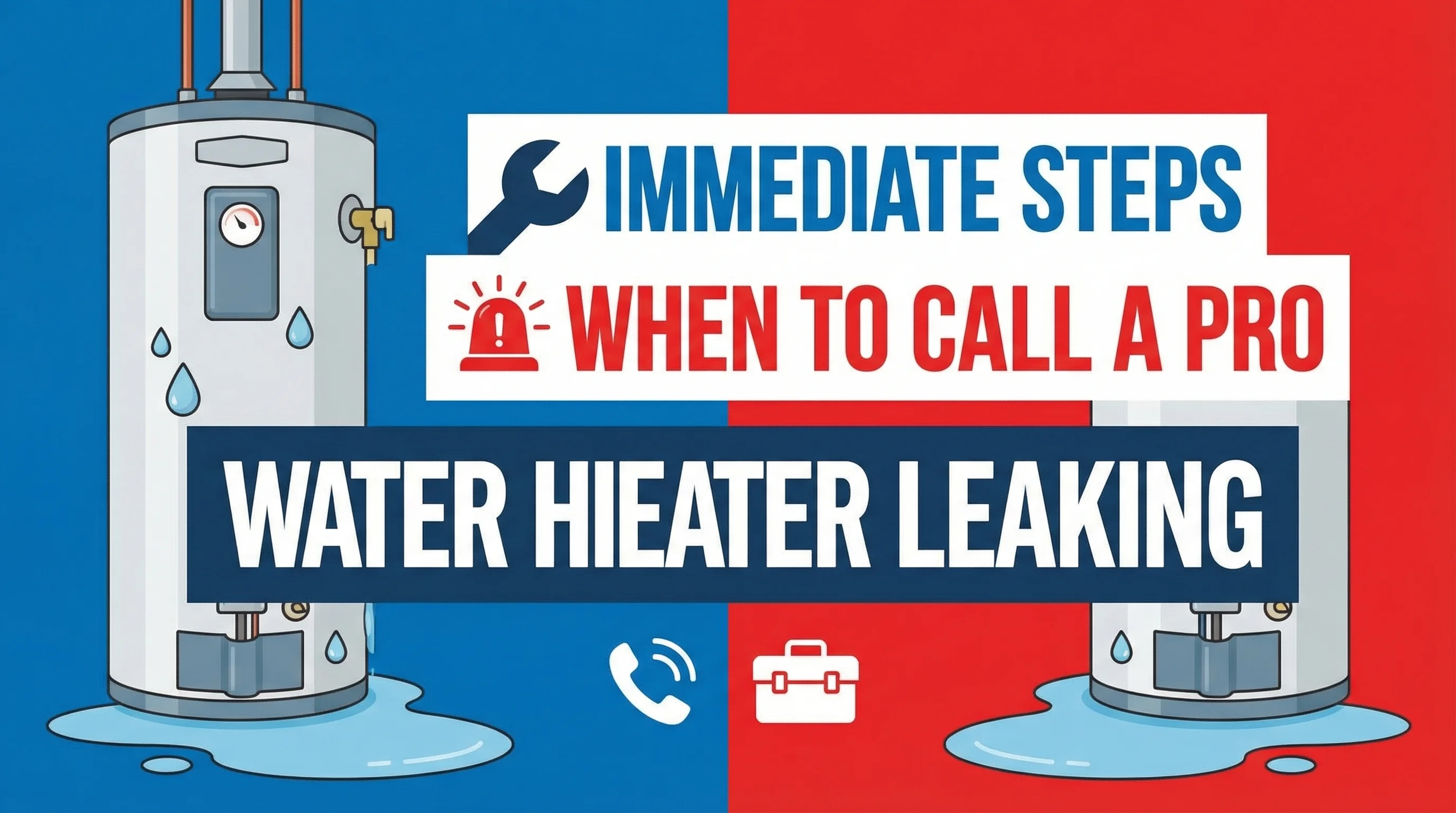 Water Heater Leaking? Immediate Steps and When to Call a Professional