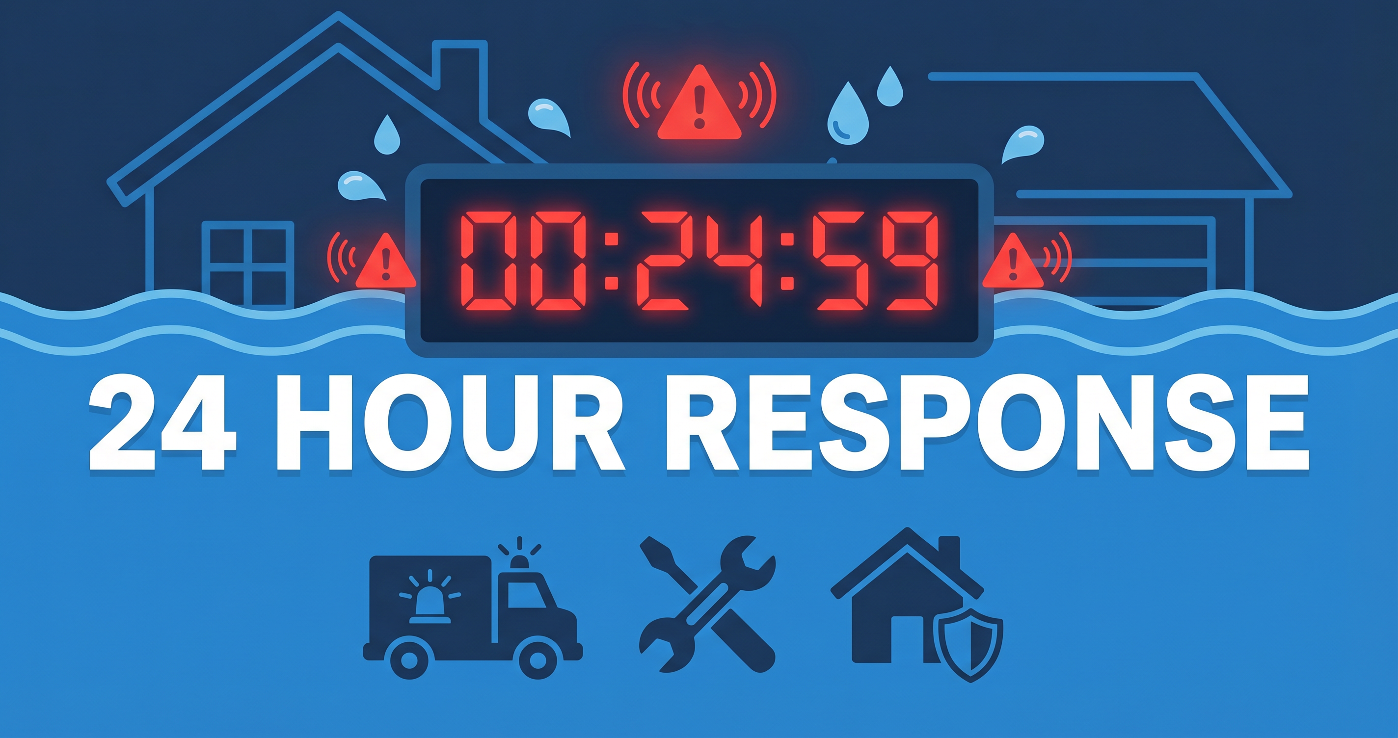 24-Hour Water Damage Restoration: Why Response Time Changes Everything
