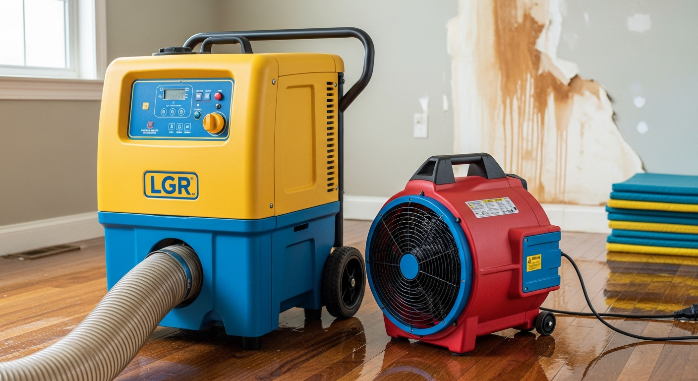 Dehumidifiers vs Air Movers for Drying: Which Does What