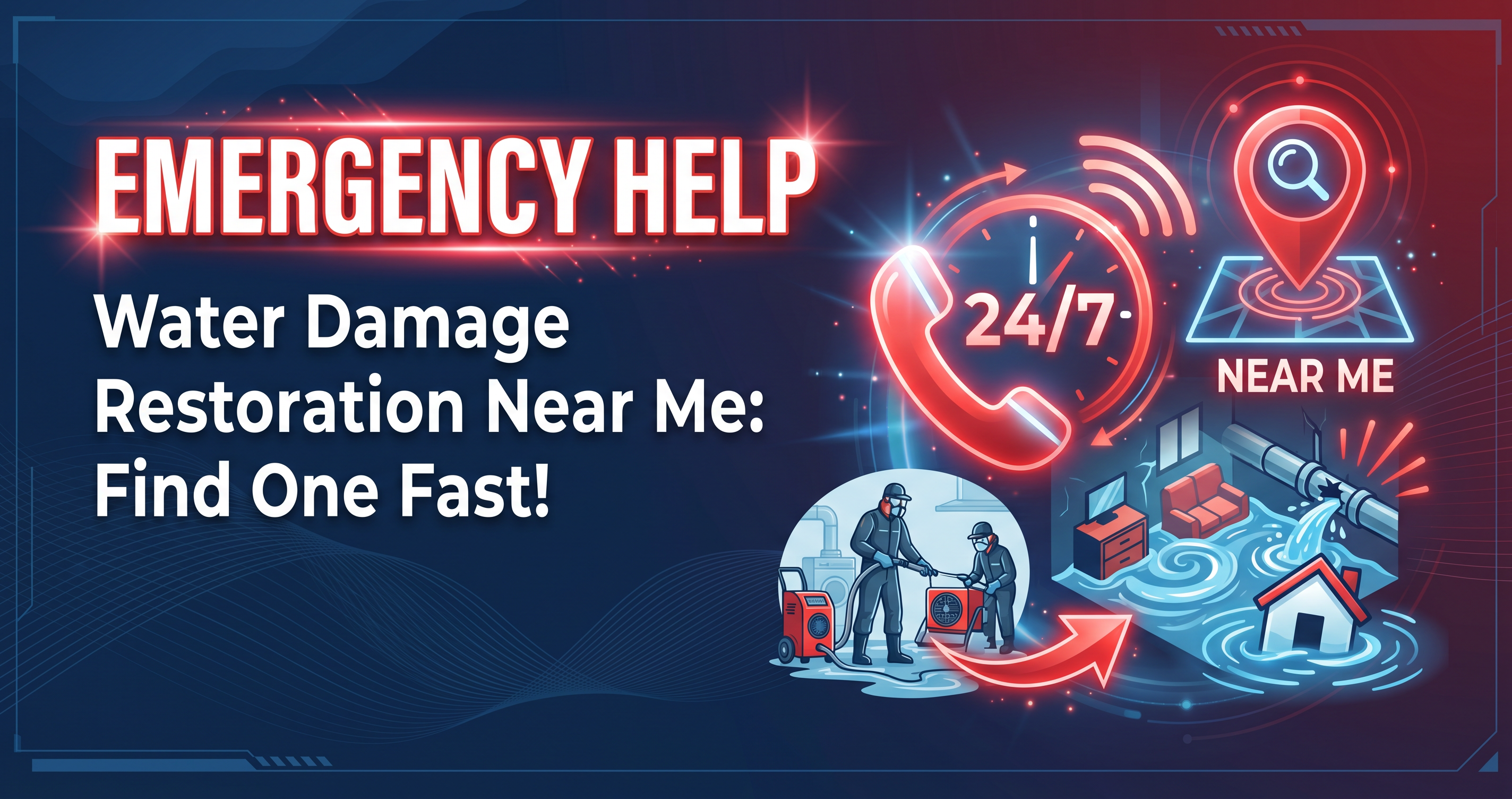 Emergency Water Damage Restoration Near Me: How to Find One Fast