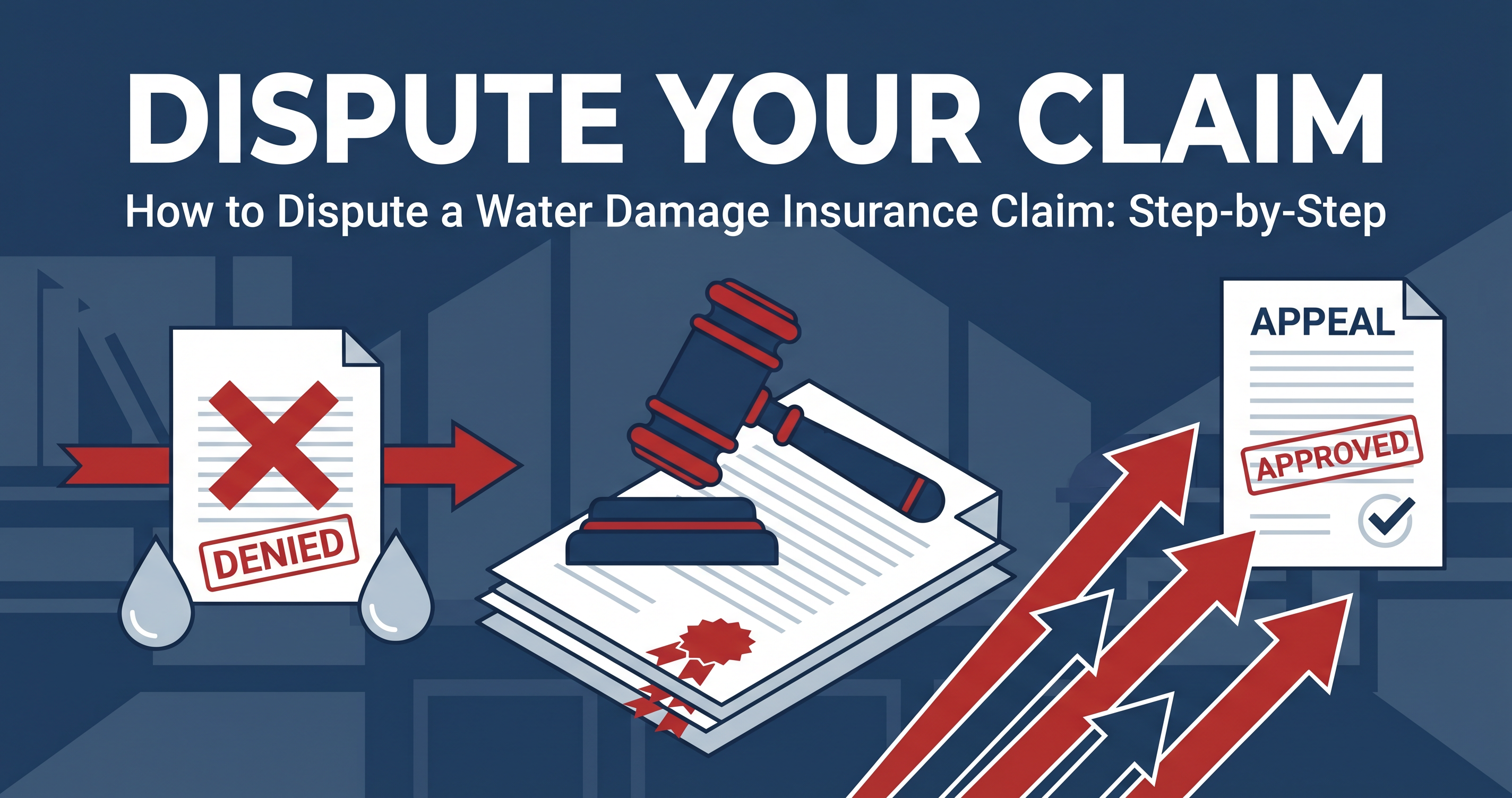 How to Dispute a Water Damage Insurance Claim: Step-by-Step