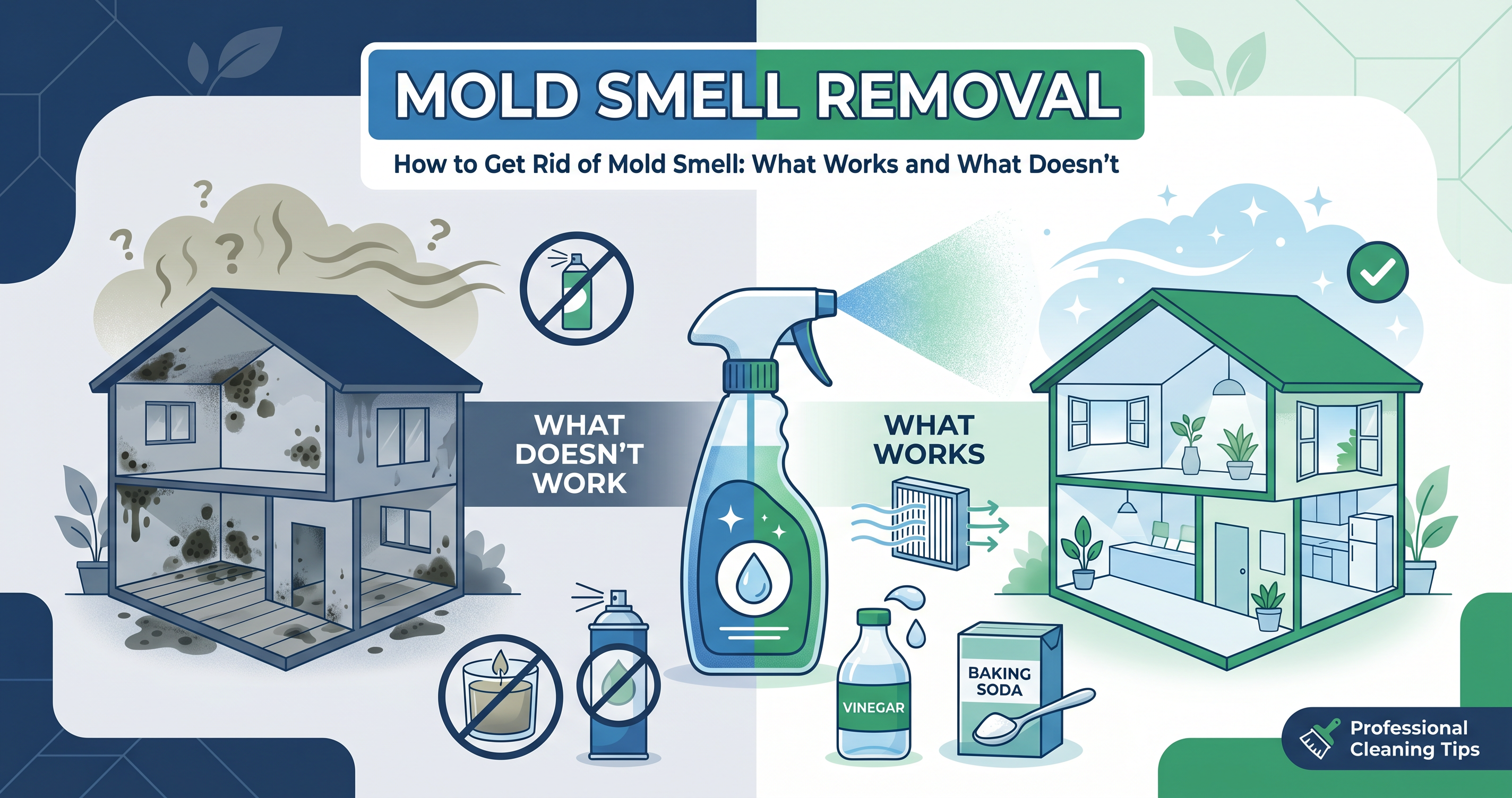 How to Get Rid of Mold Smell: What Works and What Doesn't