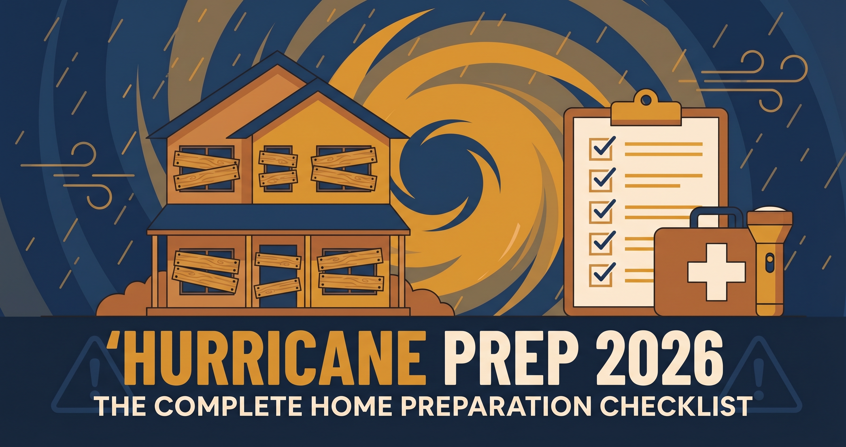 Hurricane Season 2026: The Complete Home Preparation Checklist