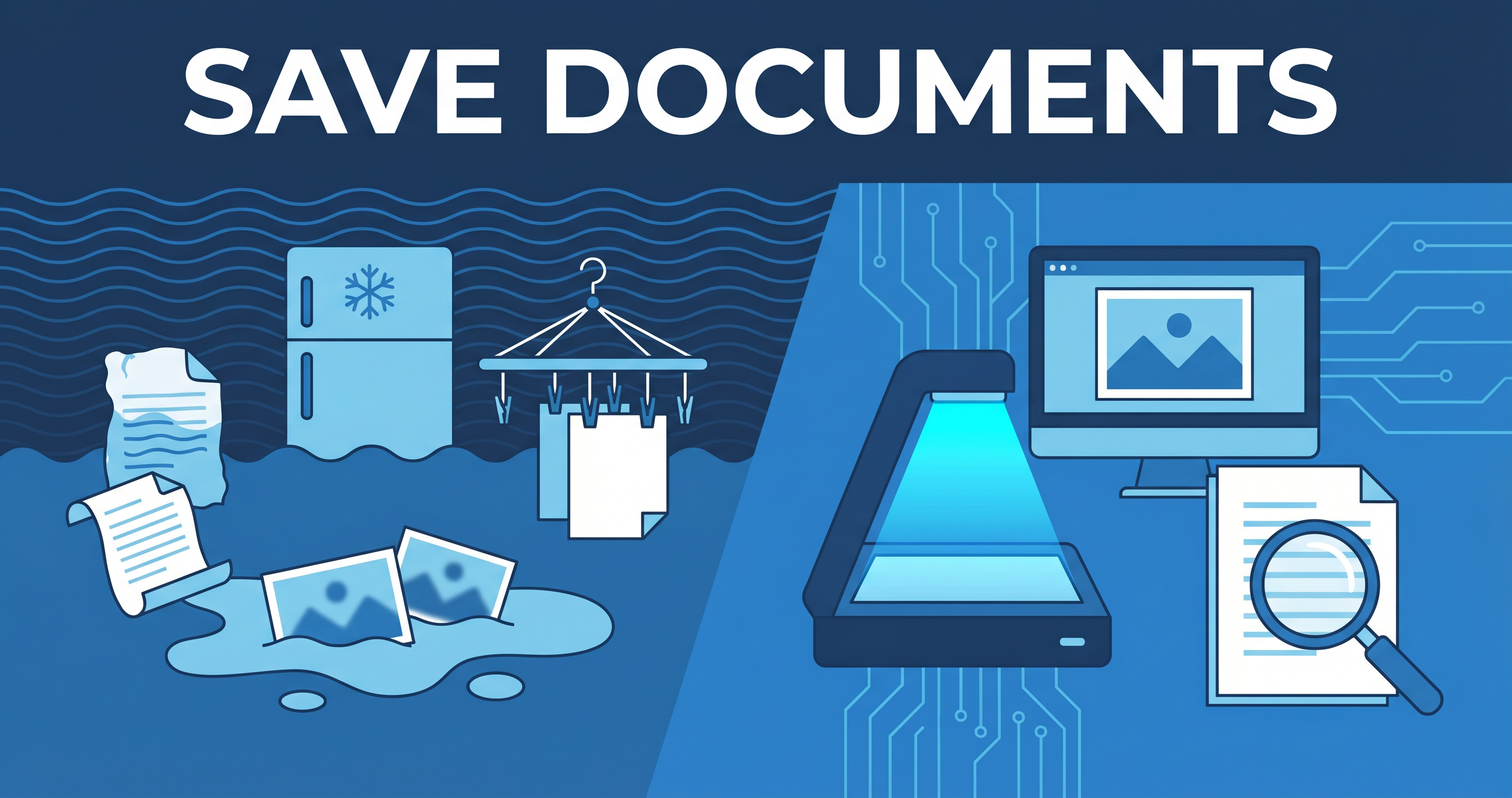 Salvaging Water-Damaged Documents and Photos: What Actually Works