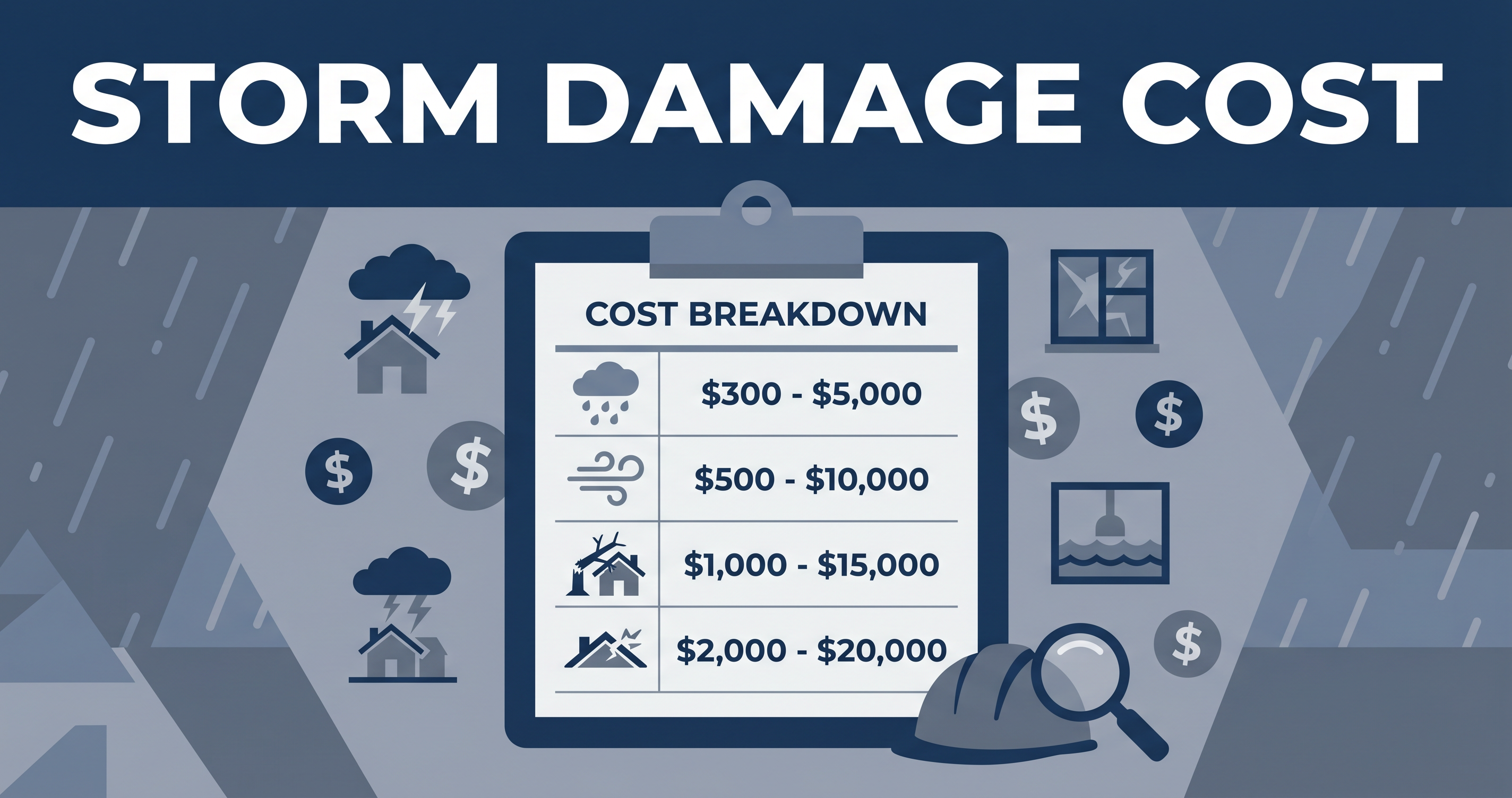 Storm Damage Repair Cost: What Homeowners Really Pay in 2026