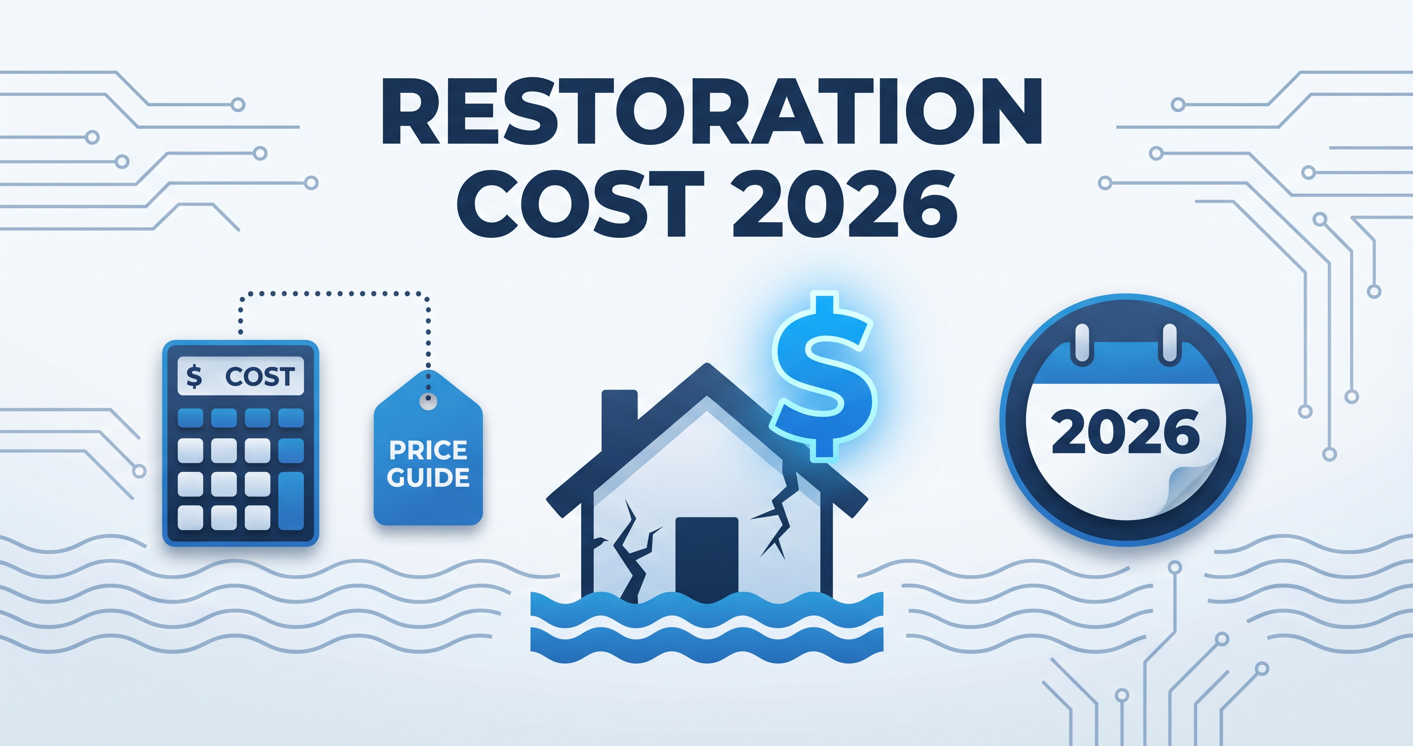 Water Damage Restoration Cost: What Homeowners Really Pay in 2026